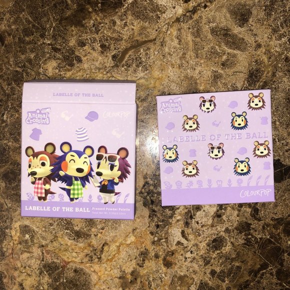 🔥 2/$40 Colourpop x Animal Crossing LABELLE OF THE BALL - Picture 2 of 6